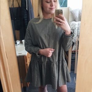 ZARA GINGHAM DRESS ❤️ perfect for spring!